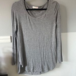 a.gain grey long sleeve  #289